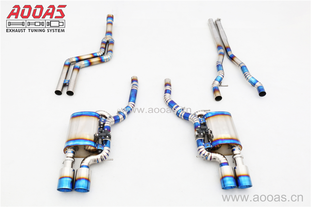 BMW F06 640 Four Doors Titanium / Valvetronic Catback System